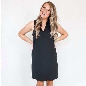 FSL Apparel Black Ruffled Dress